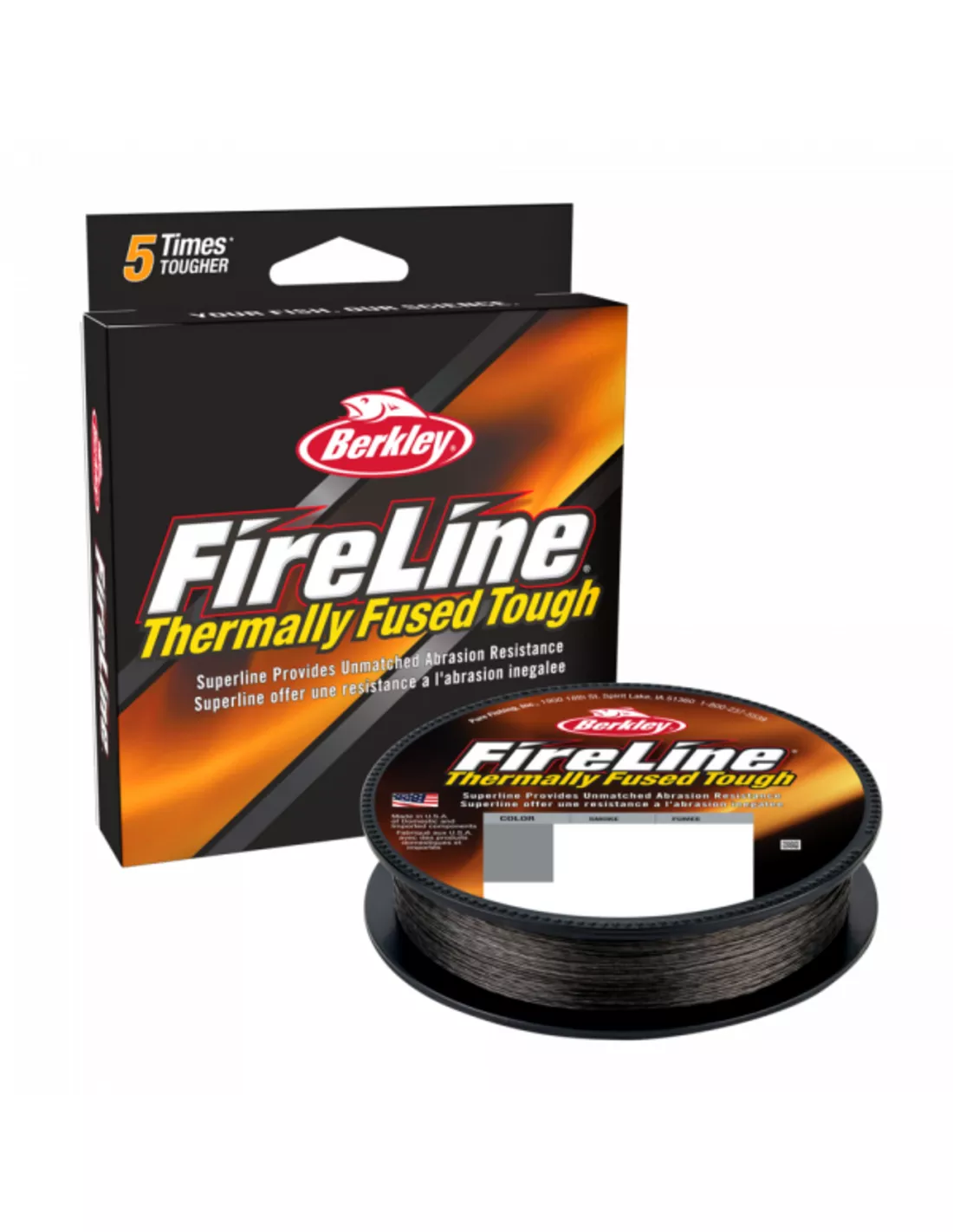 BERKLEY FIRELINE SMOKE (300 MTR) 3 BERKLEY FIRELINE SMOKE (300 MTR)