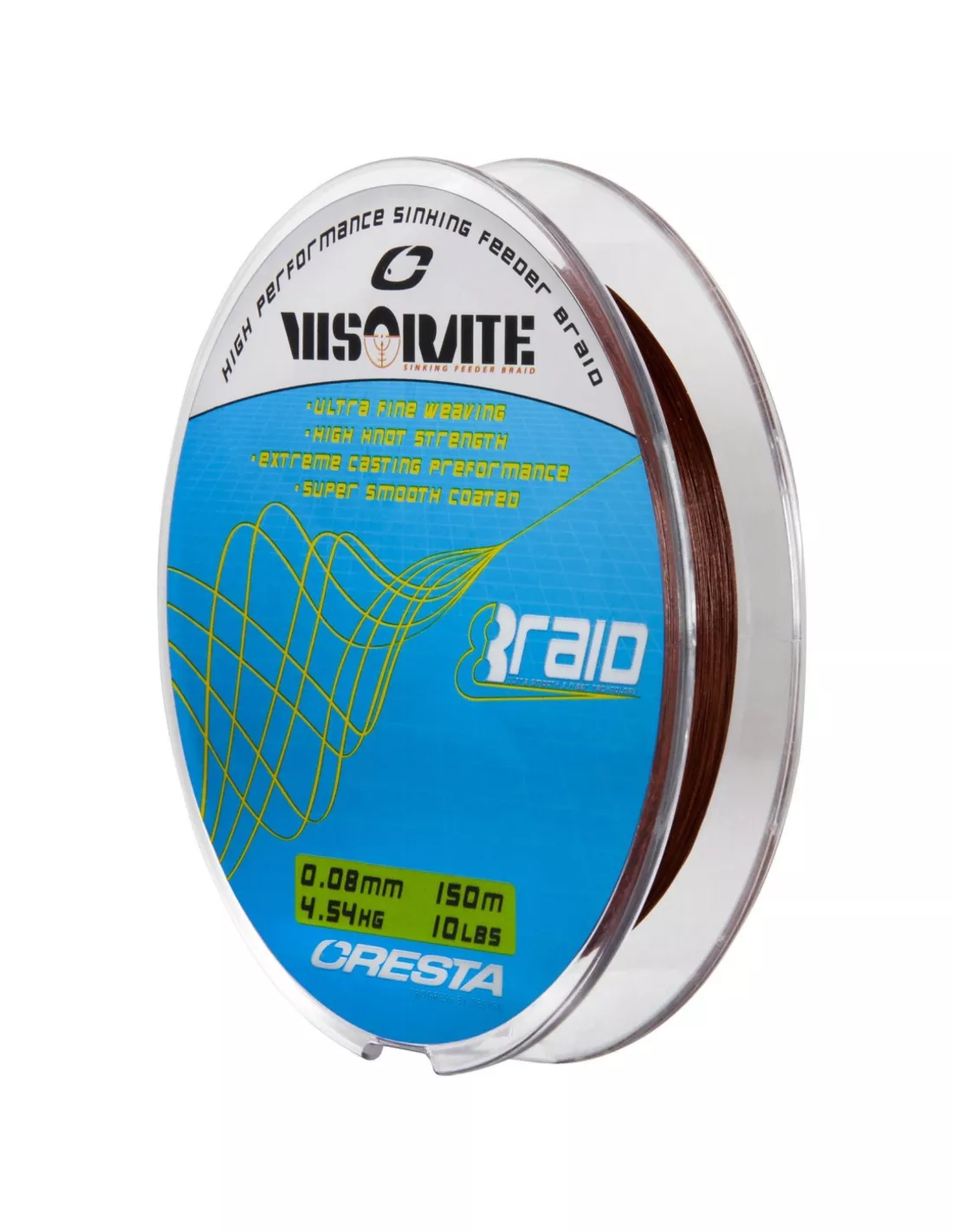 Spro CRESTA VISORATE FEEDER BRAID (150 MTR) 2 Spro CRESTA VISORATE FEEDER BRAID (150 MTR)