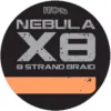 HTO NEBULA 8-BRAID ORANGE (150 MTR) 1 HTO NEBULA 8-BRAID ORANGE (150 MTR) -Winkel Voor Visbenodigdheden hto nebula 8 braid orange 150 mtr