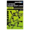 MATRIX X-STRONG FEEDER SNAP LINK -Winkel Voor Visbenodigdheden matrix x strong feeder snap link