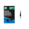 PRESTON QUICK CHANGE SWIVELS -Winkel Voor Visbenodigdheden preston quick change swivels