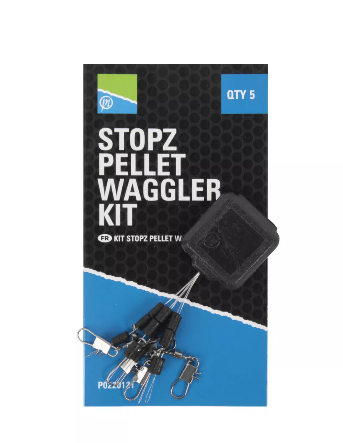 PRESTON STOPZ PELLET WAGGLER KIT 3 PRESTON STOPZ PELLET WAGGLER KIT