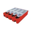 PRESTON STOTZ 4-WAY DISPENSER LARGER SIZES -Winkel Voor Visbenodigdheden preston stotz 4 way dispenser larger sizes
