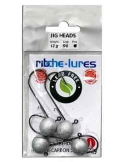 RIBCHE-LURES METAL JIGHEAD (4 PCS)