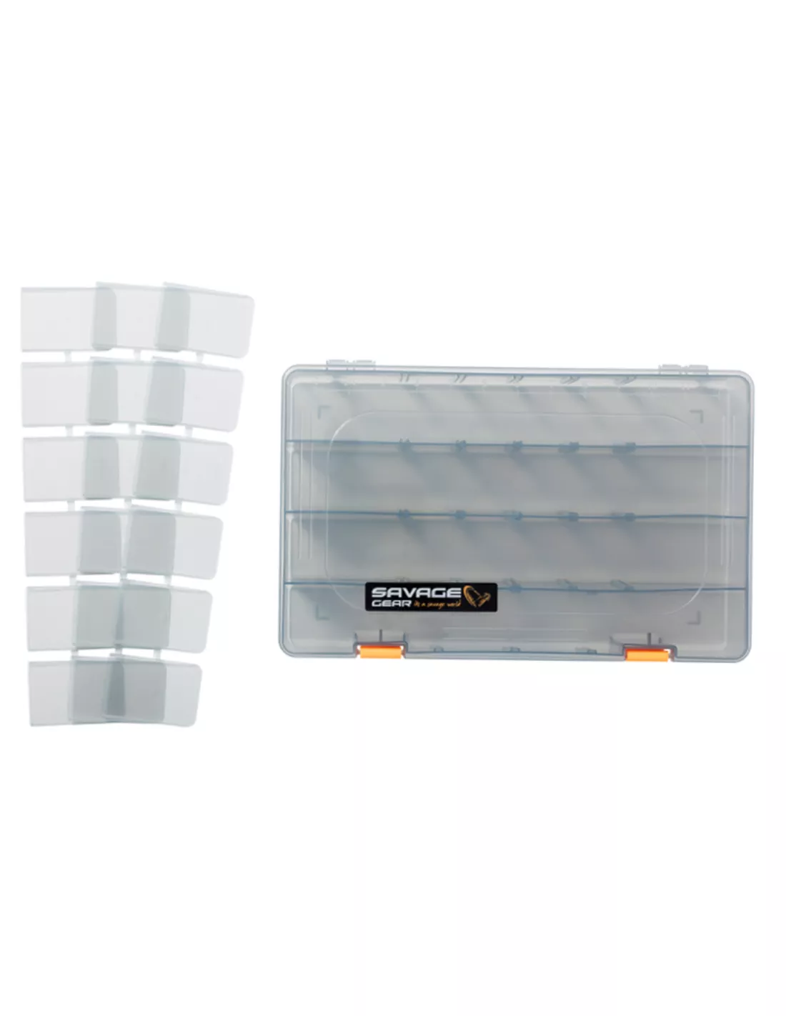 SAVAGE GEAR LUREBOX - 6B (SMOKE) 3 SAVAGE GEAR LUREBOX - 6B (SMOKE)