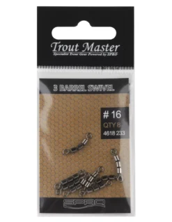 SPRO TROUT MASTER 3 BARREL SWIVELS